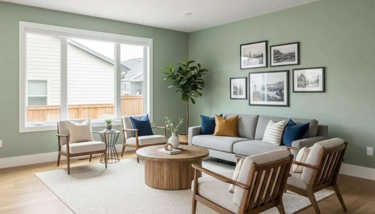 Finished interior painting in Fort Collins CO showcasing smooth walls and expert residential color finishes