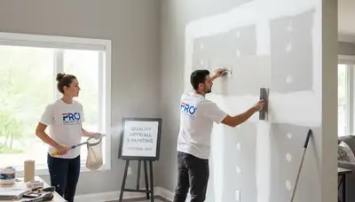 Professional drywall repair and wall restoration in Fort Collins CO home interior by expert painters