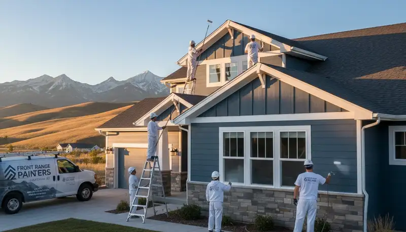 House painters in Fort Collins, CO providing professional residential painting services