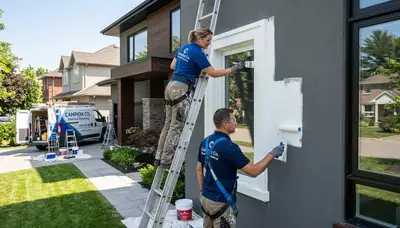 Professional house painters in Fort Collins CO providing exterior home painting services