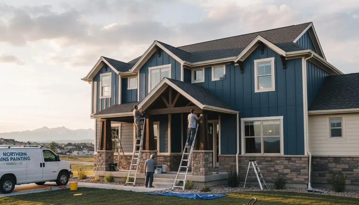 Professional house painting service in Fort Collins, CO by paintersfortcollinsco.com