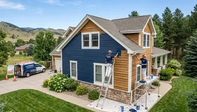 Professional house painters in Fort Collins CO providing expert residential exterior painting services