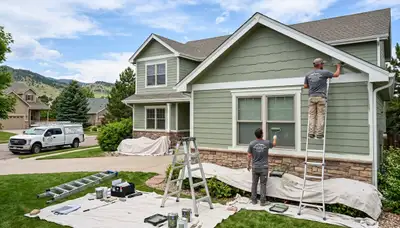 Professional house painters in Fort Collins CO transforming home exteriors with expert paint work