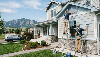 Professional house painters in Fort Collins CO providing expert exterior home painting services