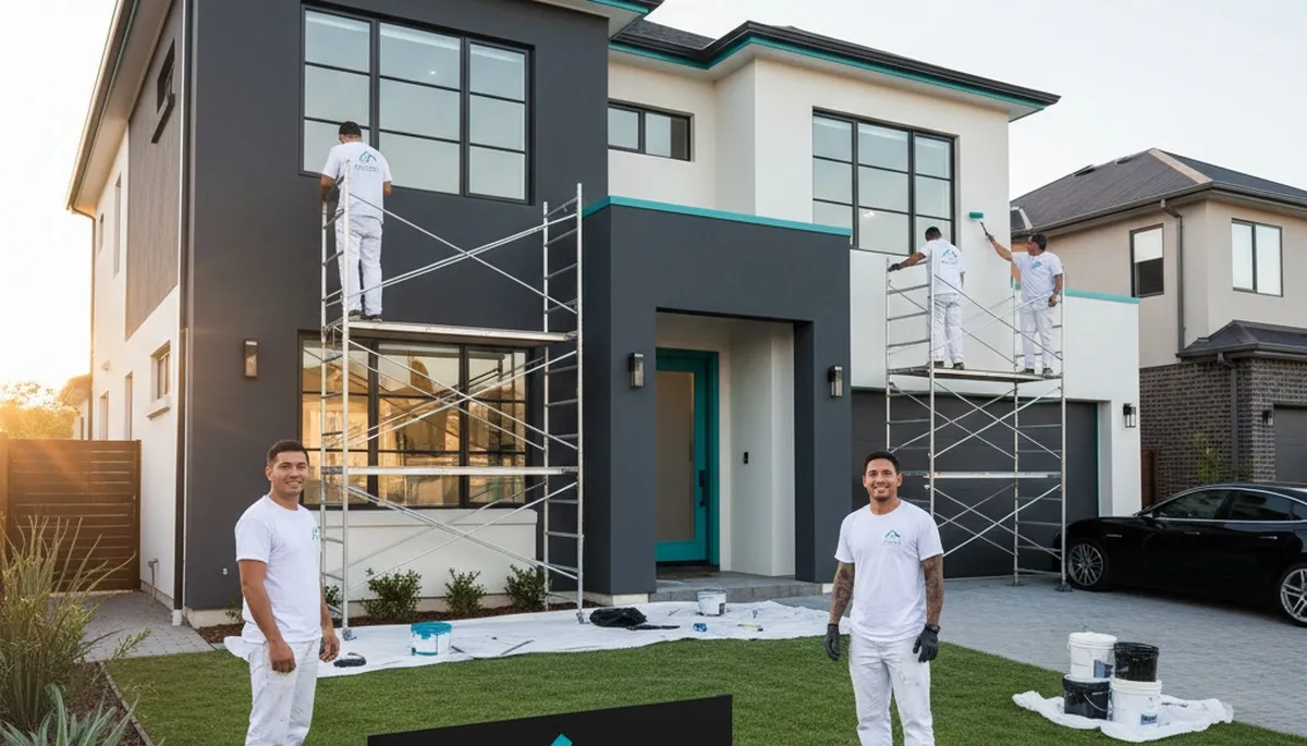 Professional house painters in Fort Collins, CO providing exterior painting services
