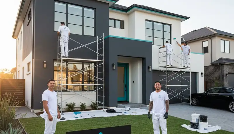 Professional house painters in Fort Collins, CO providing exterior painting services