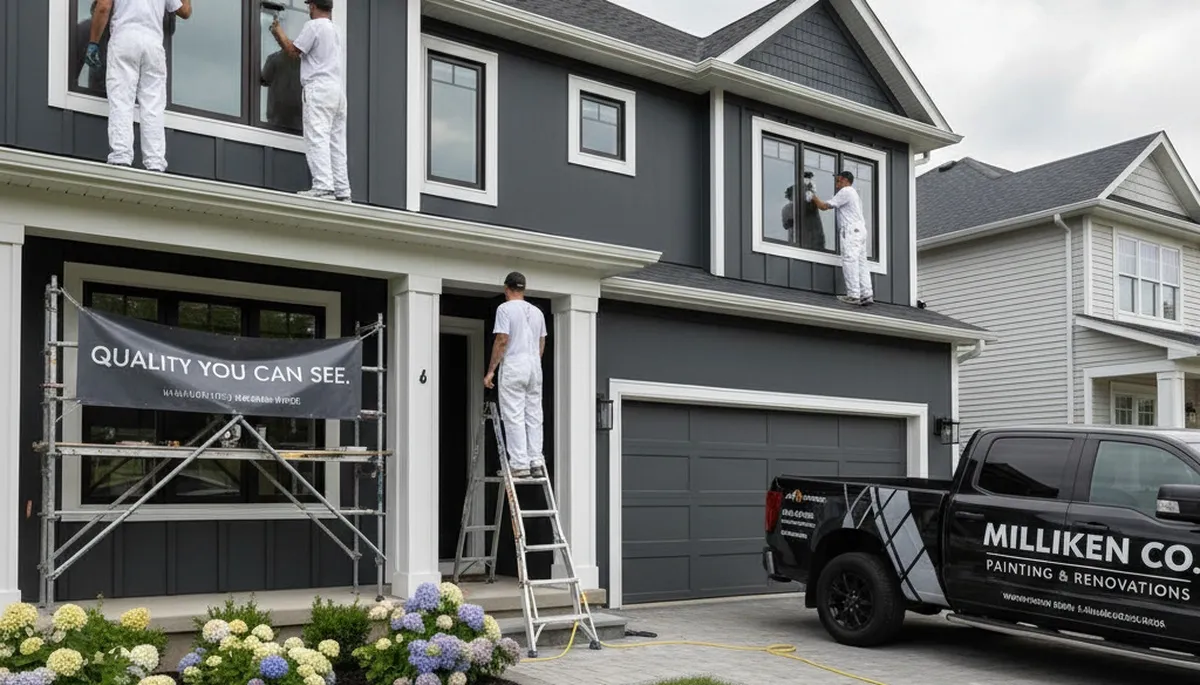 Professional house painters in Fort Collins, CO providing exterior painting services