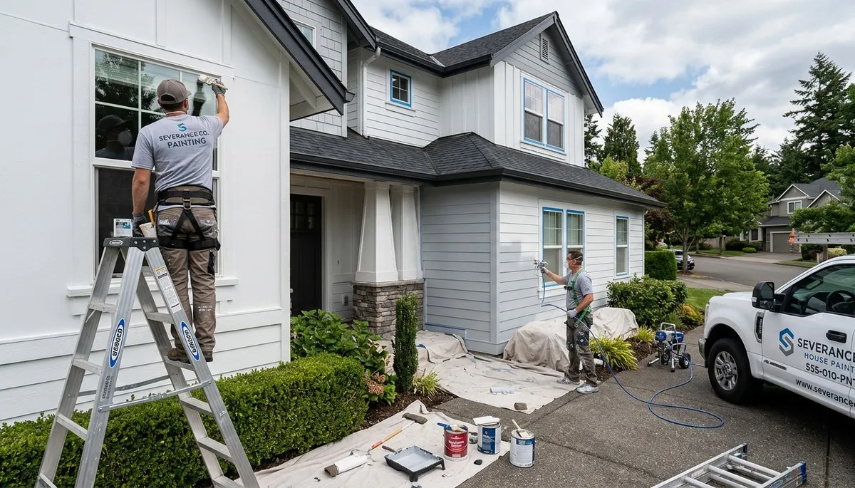 Professional house painters in Fort Collins CO providing expert residential painting services