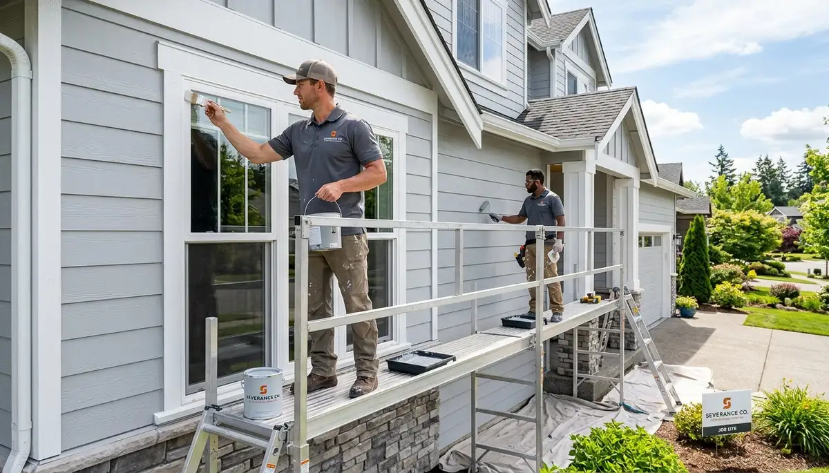 Professional house painting service in Fort Collins CO by expert residential painters