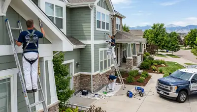 Professional house painters in Fort Collins CO providing expert exterior and interior painting services
