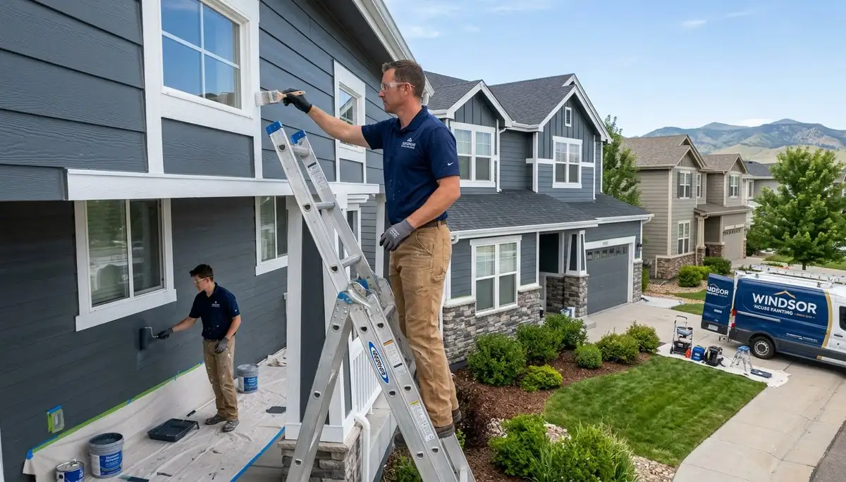 Professional house painters in Fort Collins CO providing expert exterior and interior painting services