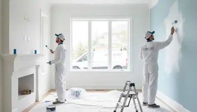 Professional interior house painting in Fort Collins CO with expert color finishes and smooth walls
