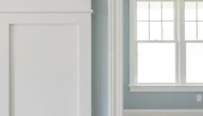 Professional interior trim painting with crisp lines highlighting Fort Collins, CO home details
