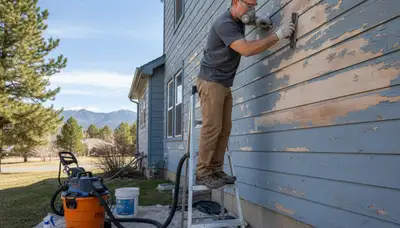 Professional surface preparation for exterior house painting in Fort Collins, CO